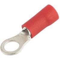 Essentials Insulated Red 4mm Ring Crimps 100 Pack (23174)