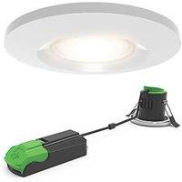 4lite WIZ Fixed Fire Rated LED Smart Downlights White 9W 670lm 6 Pack (231GR)
