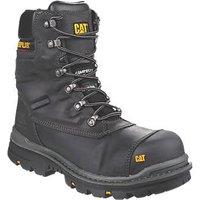 CAT Premier Size 8 Black Waterproof Safety Boots (231GV)