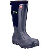 Dunlop Snugboot Workpro Size 8 Black Safety Wellies (231JX)