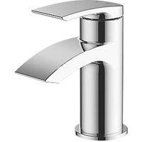 Wye Cloakroom Basin Mono Mixer with Clicker Waste Chrome (2326P)