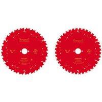Freud Wood Table Saw Blades 250mm x 30mm 24/40T 2 Pieces (232KJ)