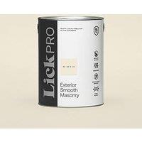 LickPro 5Ltr Smooth White BS 10 B 15 Masonry Paint (233FW)