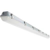4lite Single 6ft LED IP65 Non-Corrosive Battens 34W 3800lm 220-240V 4 Pack (233GR)