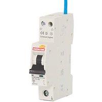 Contactum Defender 6A 30mA Type A SP B Curve Compact RCBO (233HA)