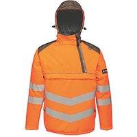 Regatta Tactical Hi-Vis Bomber Jacket Orange/Grey 3X Large 60" Chest (233JW)