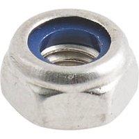 Easyfix A2 Stainless Steel Nylon Lock Nuts M4 100 Pack (2340T)