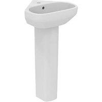 Ideal Standard i.life A Corner Handbasin 1 Tap Hole 450mm (235HM)