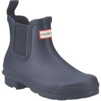 Hunter Original Chelsea Size 3 Womens Navy Waterproof Non Safety Dealer Boots (235XN)