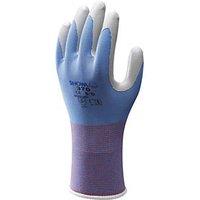 Showa 370 Nitrile Gardening Gloves Blue Medium (23699)