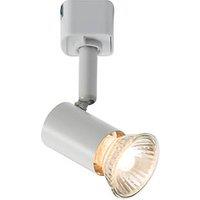 Knightsbridge 1-Circuit Light Fitting for Track Lighting White (236GA)