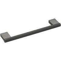 Elite Knobs & Handles Kensington Knurled D Handle Matt Black 169mm (237KK)