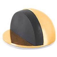Smith & Locke Dome Door Stops 44 x 25mm Brass 3 Pack (237PX)