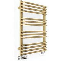 Terma 760mm x 500mm 1406BTU Brass Curved Designer Towel Radiator (237RH)