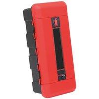 Firechief 106-1001 Single Extinguisher Cabinet 335mm x 240mm x 715mm Red/Black (238FX)