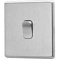 Arlec 10A 1-Gang Intermediate Switch Stainless Steel (238RU)