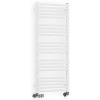 Terma 1140mm x 500mm 2015BTU White Curved Designer Towel Radiator (239RH)