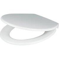 Soft-Close with Quick-Release Toilet Seat Duraplast White (2401K)