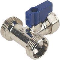 Essentials BSP Compression Appliance Tee Brass 3/4" x 3/4" x 15mm (24030)