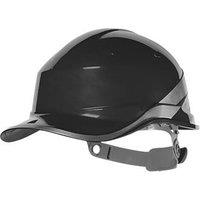 Delta Plus Diamond V Premium Push-Button Safety Helmet Black (2419R)