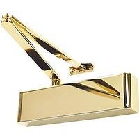 Rutland TS.9205 Fire Rated Overhead Door Closer Polished Brass (241HA)