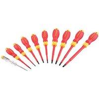 Stanley MPP Mixed VDE Screwdrivers 10 Piece Set (241JW)