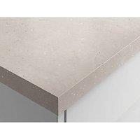 Wilsonart Chaux Sablee Fizzy Laminate Breakfast Bar 3000mm x 900mm x 38mm (241PG)