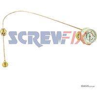 Worcester Bosch 87161164280 Pushfit/Circlip Pressure Gauge (242TP)