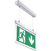 Brackenheath LED Exit Sign Hanging/Surface-Mounted 220mm x 300mm (242YX)