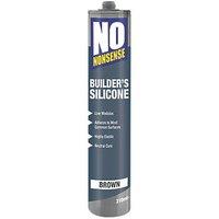No Nonsense 291 Builders Silicone Brown 310ml (24384)