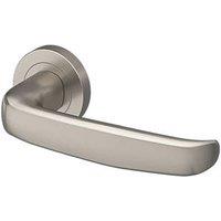 Smith & Locke Gwazel Door Handle Pair Satin Nickel (243FK)