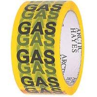 Arctic Hayes 662030-50M Gas ID Tape Yellow/Black 50m x 50mm (243PA)