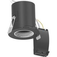 LAP Juventas Tilt Fire Rated Downlight Black (243RE)