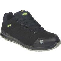 Apache Brampton Size 10 Black Water-Resistant Safety Trainers (243RL)