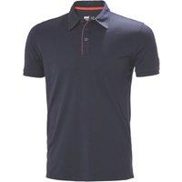 Helly Hansen Kensington Tech Polo Shirt Navy 2X Large 48.5" Chest (243XT)