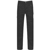 Regatta Pro Action Work Trousers Black 32" W 29" L (244HY)