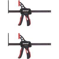 Trend PH/Clamp/QR Rail Clamp 9" (226mm) 2 Pack (244VW)