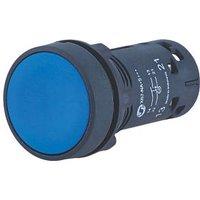 Schneider Electric XB7NA65 Blue Flush Push-Button Spring-Return NO/NC (246HV)