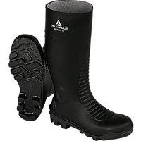 Delta Plus BRONS2S5N Size 8 Black Steel Toe Cap Safety Wellies (246PP)