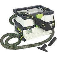 Festool CTLC SYS I-Basic 180m/hr 18V Li-Ion Airstream Li-High Power Brushless Cordless L Class Dust Extractor - Bare (246XG)