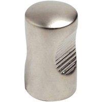Essentials Decorative Round Peg Cabinet Knobs Matt Nickel 14mm 2 Pack (247HP)