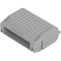 Wago 207-1432 5-Entry IPX8 Gelbox for Splicing Connectors Grey 3 Pack (247RU)