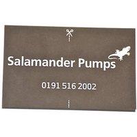 Salamander Pumps Shower Pump Mat Black 160mm x 250mm (2480P)