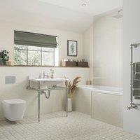 Multipanel Unlipped Bathroom Waterproof Wall Panel Matt Senora Stone 2400mm x 1200mm x 11mm (248CG)