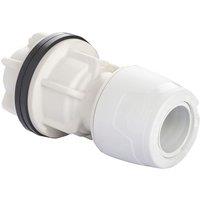 Hep2O Plastic Push-Fit Keyless Tank Connector 15mm (248RE)