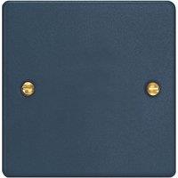 Varilight 1-Gang Blanking Plate Midnight Blue (248YT)