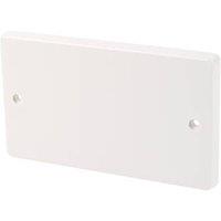Crabtree Capital 2-Gang Blanking Plate White (24967)