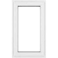 Crystal Left-Hand Opening Clear Double-Glazed Casement White uPVC Window 610mm x 1040mm (249JP)