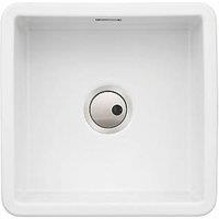 Abode Sandon 1 Bowl Fireclay Ceramic Kitchen Sink 460mm x 194mm (249PH)