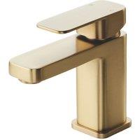 ETAL Lanza Mono Basin Mixer Tap Brushed Brass (249YU)